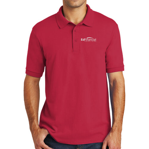 Embroidered  - Core Blend Jersey Knit Polo Thumbnail