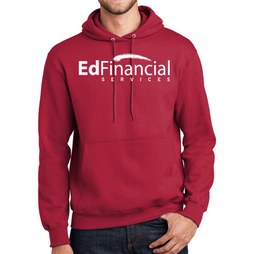 Printed  - Essential Fleece Pullover Hooded Sweatshirt Thumbnail