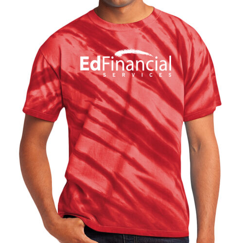 Printed  - Tiger Stripe Tie Dye Tee Thumbnail