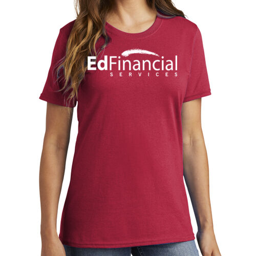 Printed  - Ladies Core Cotton Tee Thumbnail