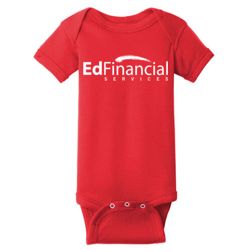 Printed  - Infant Short Sleeve Baby Rib Bodysuit Thumbnail