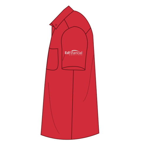 Embroidered Sleeve - Short Sleeve SuperPro React Twill Shirt Thumbnail