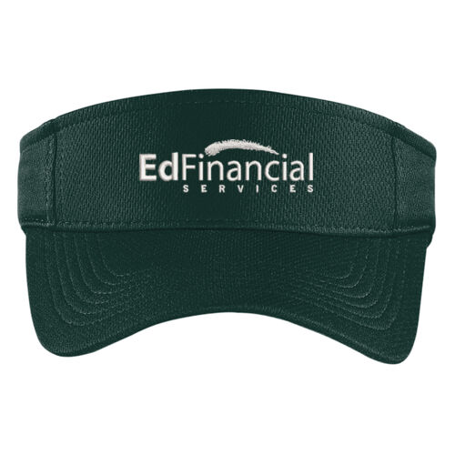 EdFinancial Embroidered - PosiCharge ® RacerMesh ® Visor Thumbnail