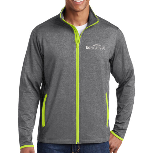 BBBS Embroidered - Sport Wick ® Stretch Contrast Full Zip Jacket Thumbnail