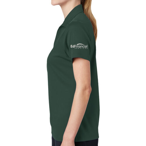 EdFinancial Embroidered Sleeve - Ladies PosiCharge ® RacerMesh ® Polo Thumbnail