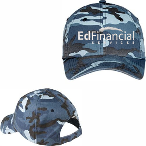 EdFinancial Embroidered - Camouflage Cap Thumbnail