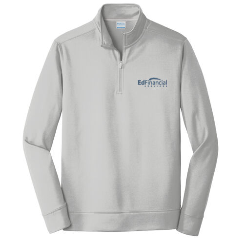 Embroidered EdFinancial - Performance Fleece 1/4 Zip Pullover Sweatshirt Thumbnail