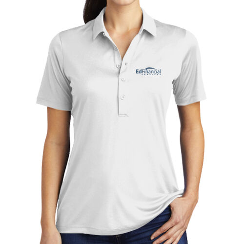 Embroidered EdFinancial - Ladies Posi UV ® Pro Polo Thumbnail