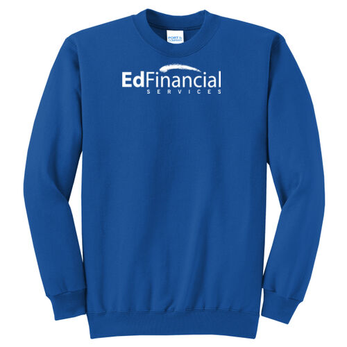 EdFinancial Printed - Core Fleece Crewneck Sweatshirt Thumbnail