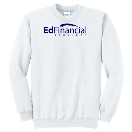 EdFinancial Printed - Core Fleece Crewneck Sweatshirt Thumbnail
