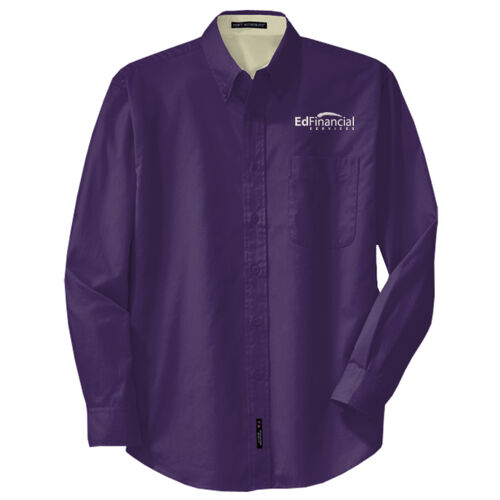 Embroidered  - Tall Long Sleeve Easy Care Shirt Thumbnail