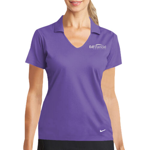 Embroidered  - Ladies Dri FIT Vertical Mesh Polo Thumbnail