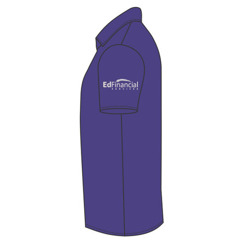 EdFinancial Sleeve Embroidered  - Tall Core Blend Jersey Knit Polo Thumbnail