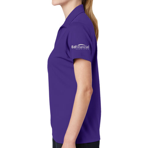EdFinancial Sleeve Embroidered  - Ladies PosiCharge ® RacerMesh ® Polo Thumbnail