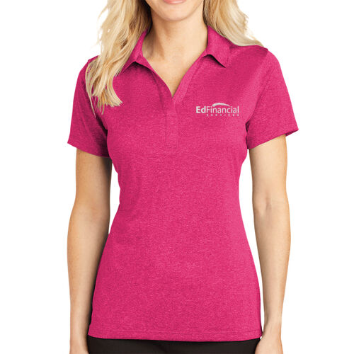 Embroidered EdFinancial - Ladies Heather Contender™ Polo Thumbnail
