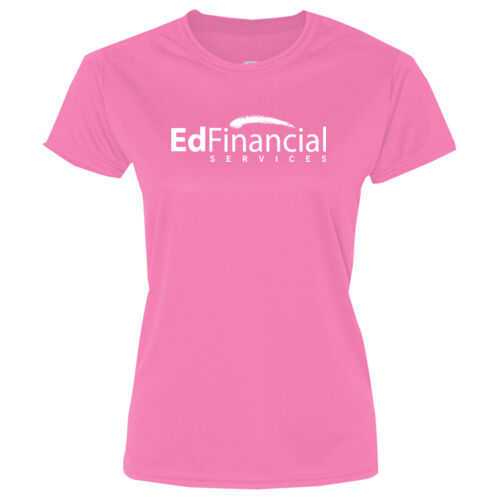 EdFinancial Printed - Ladies Performance Tee Thumbnail