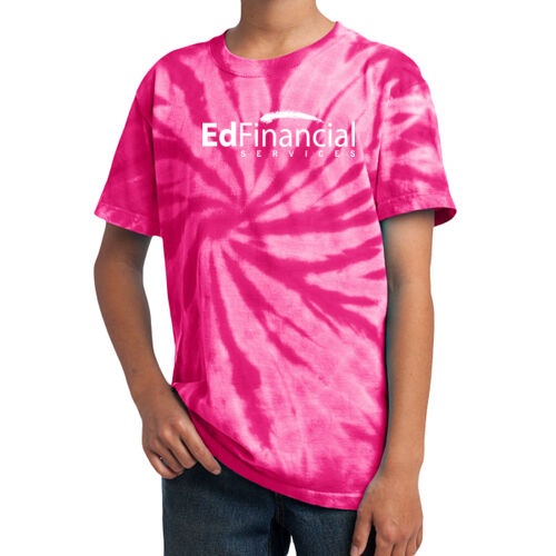 EdFinancial Printed - Youth Tie Dye Tee Thumbnail