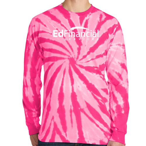 EdFinancial Printed - Tie Dye Long Sleeve Tee Thumbnail