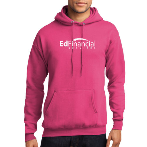 EdFinancial Printed - Core Fleece Pullover Hooded Sweatshirt Thumbnail