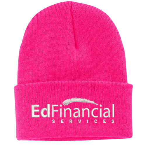 EdFinancial Embroidered - Knit Cap Thumbnail