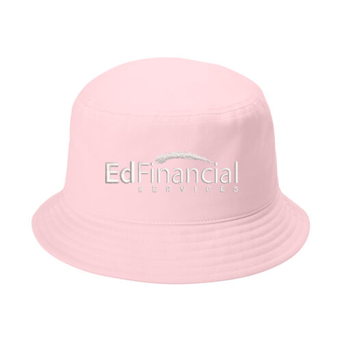 EdFinancial Embroidered - Twill Short Brim Bucket Hat Thumbnail