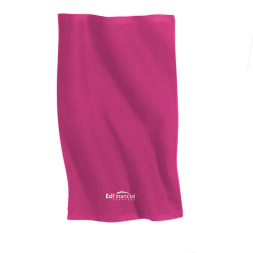 EdFinancial Embroidered - Grommeted Microfiber Golf Towel Thumbnail