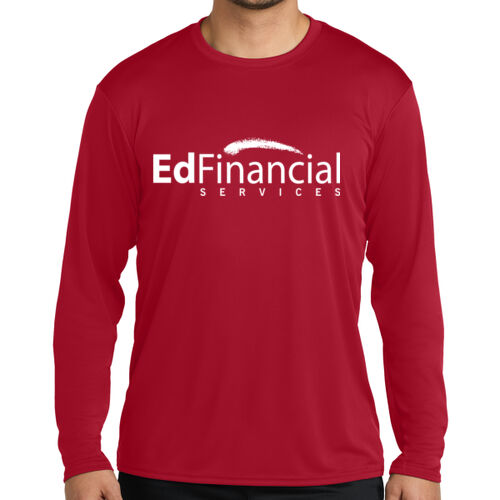 Printed  - Long Sleeve Performance Tee Thumbnail