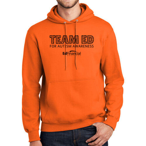 EdFinancial Autism  - Tall Essential Fleece Pullover Hooded Sweatshirt Thumbnail