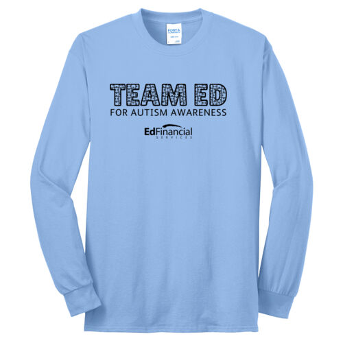 EdFinancial Autism  - Long Sleeve Core Blend Tee Thumbnail