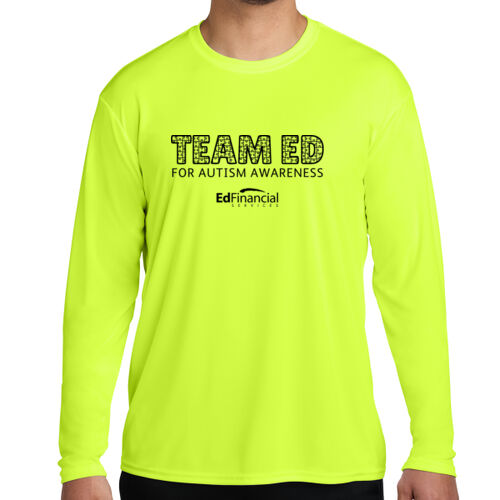 EdFinancial Autism  - Long Sleeve Performance Tee Thumbnail