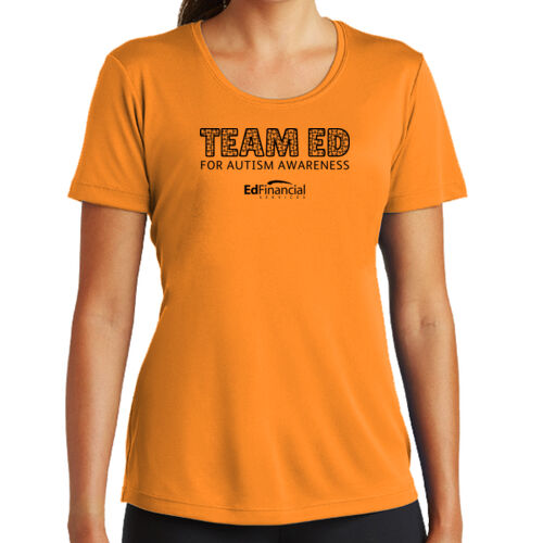 EdFinancial Autism  - Ladies PosiCharge ® Competitor™ Tee Thumbnail
