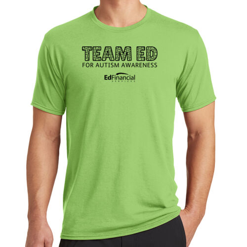 EdFinancial Autism  - Performance Blend Tee Thumbnail