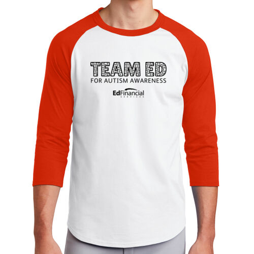EdFinancial Autism  - Colorblock Raglan Jersey Thumbnail