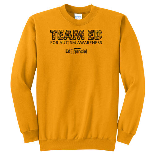 EdFinancial Autism  - Core Fleece Crewneck Sweatshirt Thumbnail