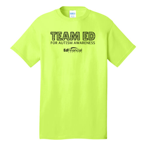 EdFinancial Autism  - Tall Core Cotton Tee Thumbnail