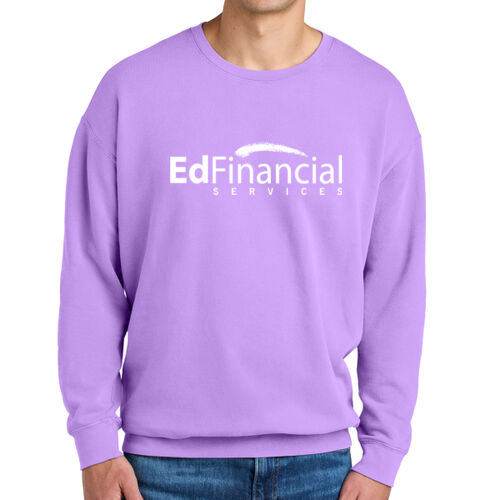 Printed   - Lightweight Crewneck Sweatshirt Thumbnail