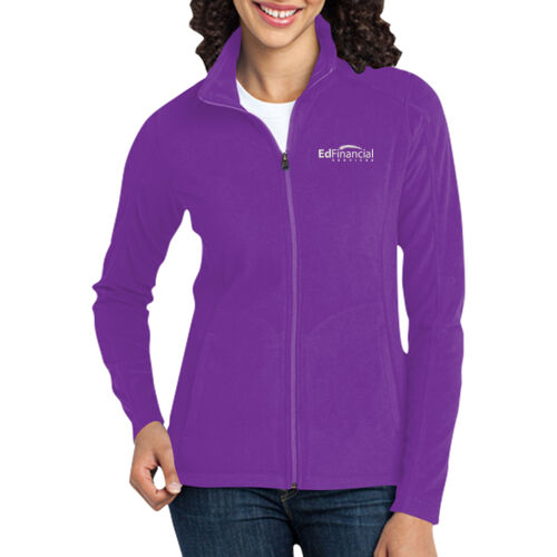 Embroidered  - Ladies Microfleece Jacket Thumbnail